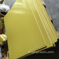 Feuille de stratifié de fibre de verre époxy jaune 3240